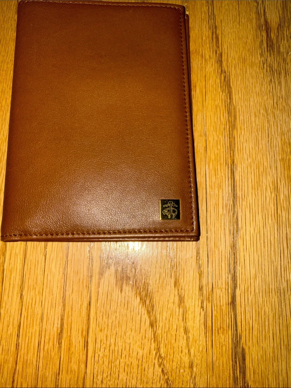 Brooks Brother’s Brown Leather Passport Wallet
